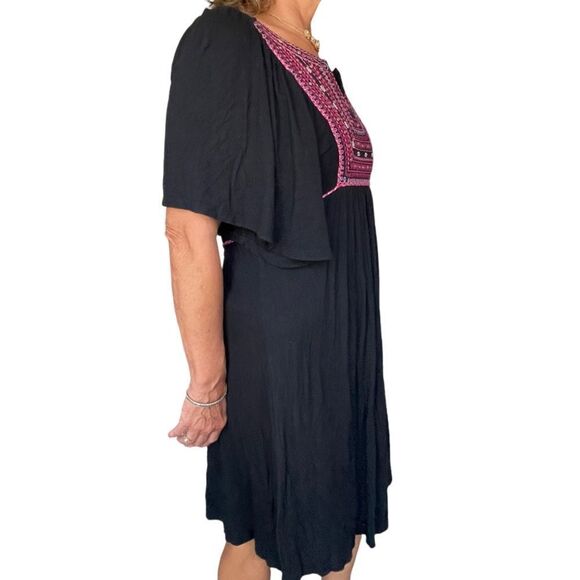 EMBROIDERED BODICE DRESS  - Picture 3 of 7